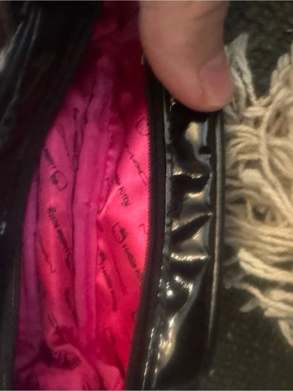 2008 Hello Kitty X MAC Cosmetics Bag Set - Black with Pink Accents